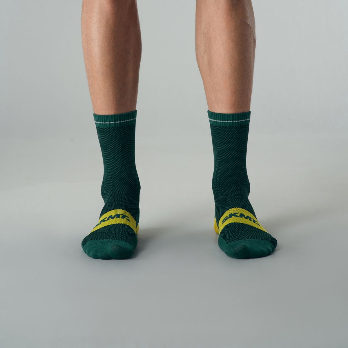 Calcetas SKMT Flux Block Knitting Green