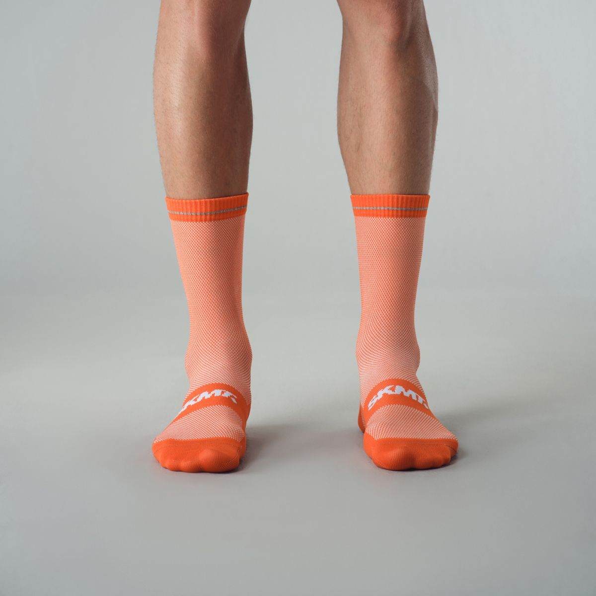 Calcetas SKMT Flux Block Knitting Orange