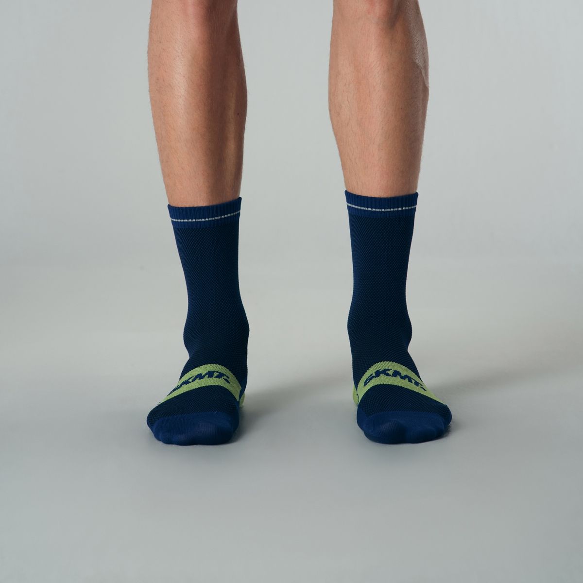 Calcetas SKMT Flux Block Knitting Blue